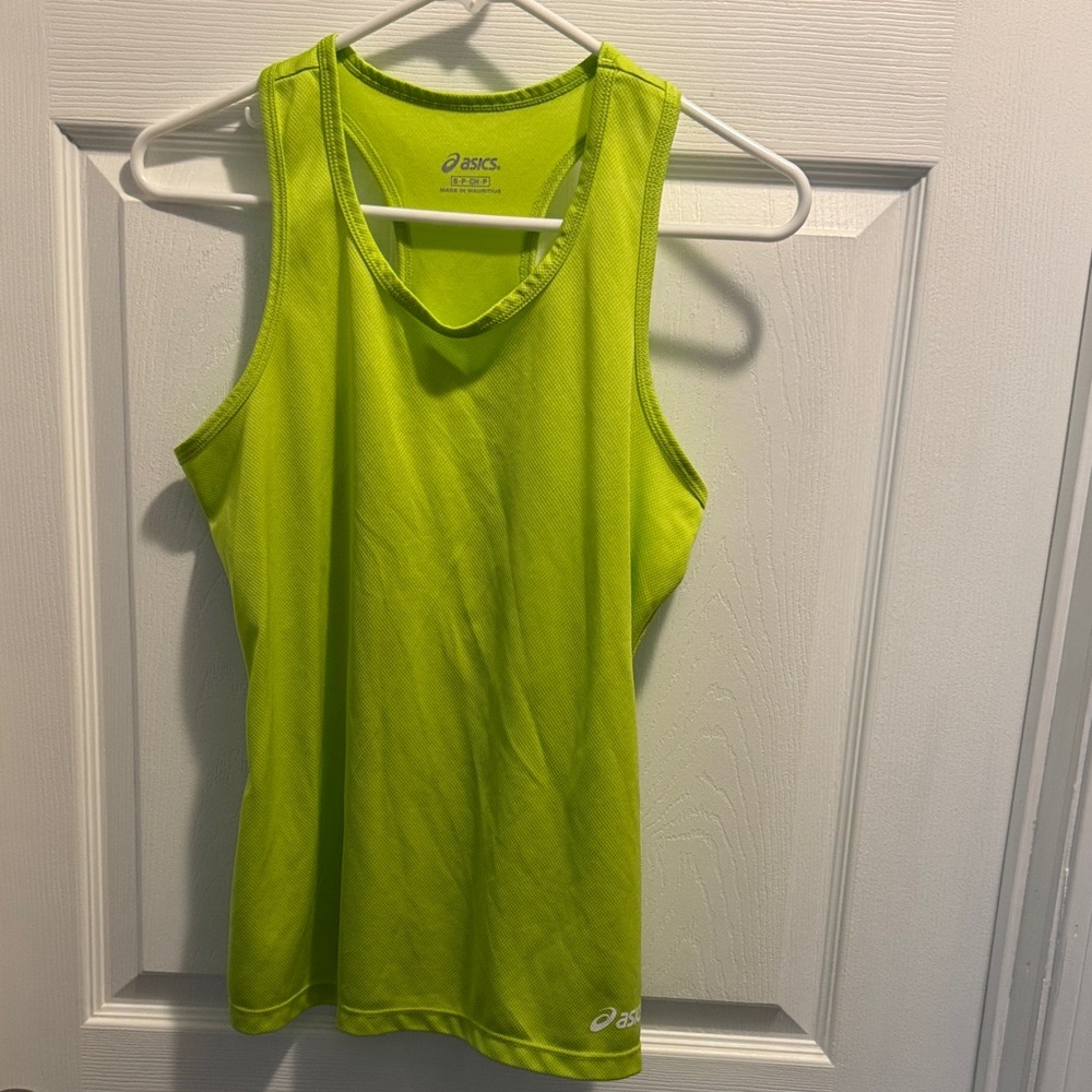 ASICS Women's Vibrant Lime Tank Top